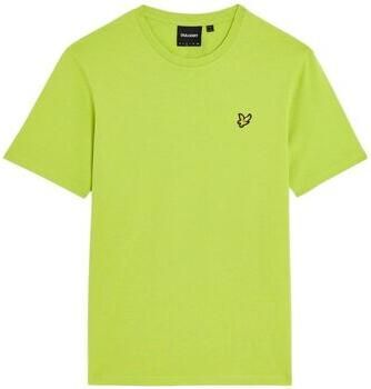 Lyle & Scott T-shirt Korte Mouw Lyle & Scott TS400VOG PLAIN-X804 VIBRANT KIWI