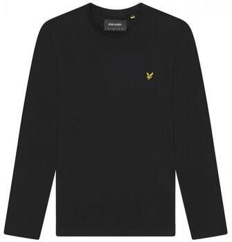 Lyle & Scott T-Shirt Lange Mouw Lyle & Scott TS512VOG L S T-SHIRT-Z865 BLACK