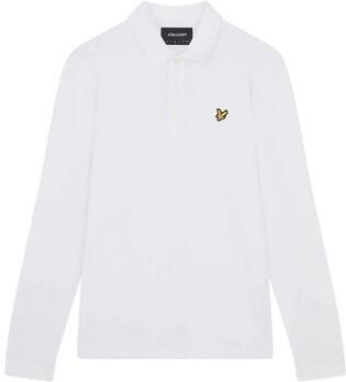 Lyle & Scott T-shirt Lyle & Scott LP400VOG LS POLO-626 WHITE