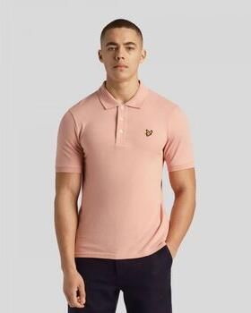 Lyle & Scott T-shirt Lyle & Scott SP400VOG POLO-X23. PALM PINK - Foto 4