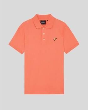 Lyle & Scott T-shirt Lyle & Scott SP400VOG POLO-X586 CORAL STAND - Foto 4