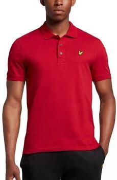 Lyle & Scott T-shirt Lyle & Scott SP400VOG POLO-Y273 OXBLOOD RED