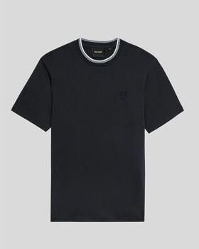 Lyle & Scott T-shirt Lyle & Scott TS2227TON TIPPED SUPERFINE-Z271 DARK NAVY