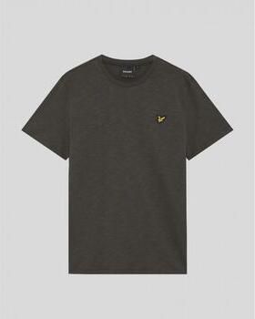 Lyle & Scott T-shirt Lyle & Scott TS2401V FINE SLUB T-SHIRT-W635 GUNMETAL