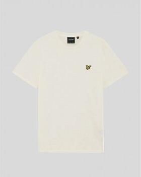 Lyle & Scott T-shirt Lyle & Scott TS2401V FINE SLUB T-SHIRT-Y126 ICE CREAM