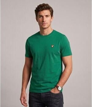 Lyle & Scott T-shirt Lyle & Scott TS400VOG T-SHIRT-Y242 JOLLY GREEN