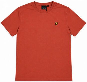 Lyle & Scott T-shirt Lyle & Scott TS400VOG T-SHIRT-Y273 OXBLOOD RED