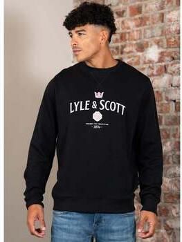 Lyle & Scott Trui Lyle & Scott Cheers to tradition graphic crew neck