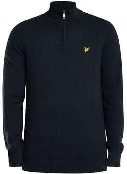 Lyle & Scott Trui Lyle & Scott Katoenen kwartrits breisel