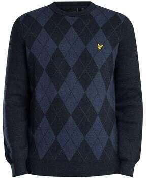 Lyle & Scott Trui Lyle & Scott Katoenen merinowollen argyle