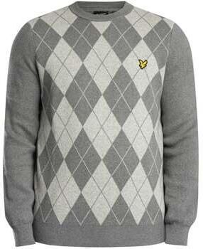 Lyle & Scott Trui Lyle & Scott Katoenen merinowollen argyle