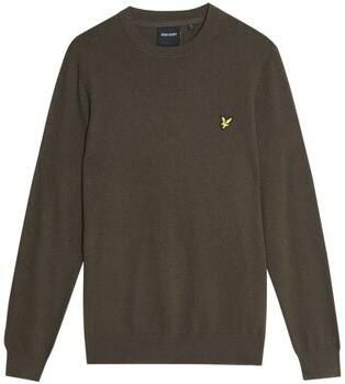 Lyle & Scott Trui Lyle & Scott KN2110V MERINO CREW-X863 ESPRESSO