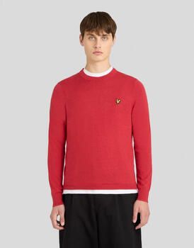Lyle & Scott Trui Lyle & Scott KN2110VC MERINO CREW-Y112 GARNET