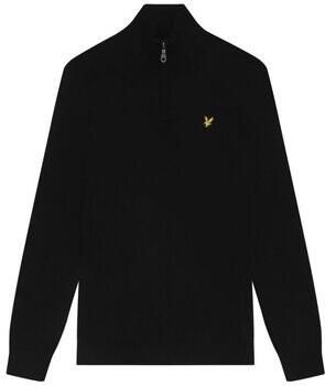 Lyle & Scott Trui Lyle & Scott KN2112VC CTTN MERINO QRTR ZIP JUMP-Z865 JET BLACK - Foto 2