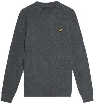 Lyle & Scott Trui Lyle & Scott KN2114V LAMBSWOOL BLEND-398 CHARCOAL MARL