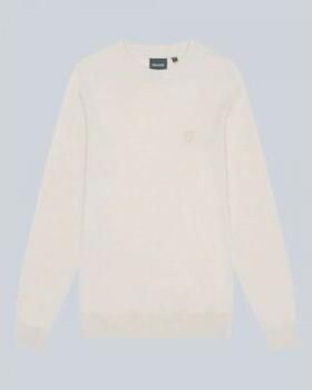Lyle & Scott Trui Lyle & Scott KN2124V TONAL LAMBSWOOL CREW-W870 COVE