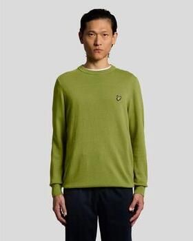 Lyle & Scott Trui Lyle & Scott KN2136V COTTON CREW-Y123 SHRUB GREEN