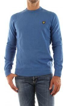Lyle & Scott Trui Lyle & Scott KN821V CREW NECK-W584 SPRING BLUE - Foto 4