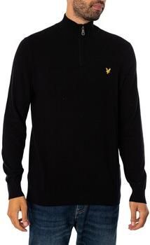 Lyle & Scott Trui Lyle & Scott KN2112VC CTTN MERINO QRTR ZIP JUMP-Z865 JET BLACK - Foto 3