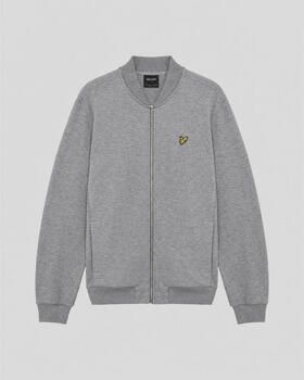 Lyle & Scott Vest Lyle & Scott ML2569V CUSHIONED INTERLOCK-Z804 GLACIER GREY