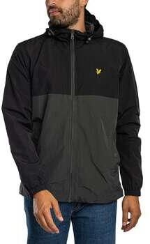 Lyle & Scott Windjack Lyle & Scott Colourblock jas met ritssluiting