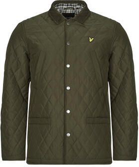 Lyle & Scott Gewatteerde jas voor heren Green Heren