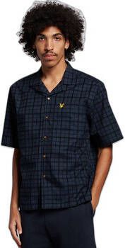 Lyle & Scott Overhemd Lange Mouw Lyle & Scott Chemise quadrillage à pois