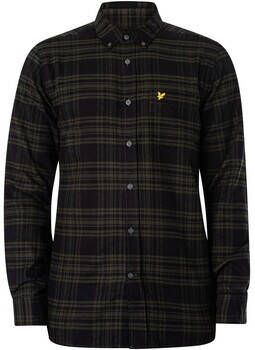 Lyle & Scott Overhemd Lange Mouw Lyle & Scott Check flannel shirt