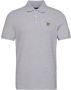 Lyle & Scott Lyle &; Scott Plain polo lichtgrijs Sp400Vog Grijs Heren - Thumbnail 2