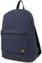 Lyle & Scott Blauwe Polyester Rugzak met Ritssluiting en Verstelbare Banden Blauw Heren - Thumbnail 3