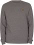 LYLE & SCOTT Heren Truien & Vesten Crew Neck Sweatshirt Grijs - Thumbnail 3