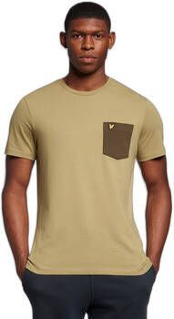 Lyle & Scott T-shirt Korte Mouw Lyle & Scott T-shirt poche contrastée