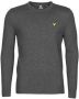Lyle & Scott Grijze Bedrukte Gebreide Kleding voor Mannen Gray Heren - Thumbnail 1