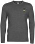 Lyle & Scott Grijze Bedrukte Gebreide Kleding voor Mannen Gray Heren - Thumbnail 2