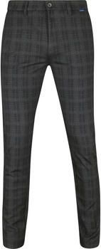 MAC Broek Chino Griffin Ruit Antraciet
