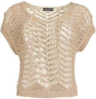 Maicazz Blouse Naomi-Top Gold SU25.60.209