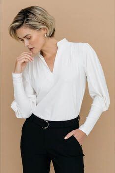 Maicazz Blouse Travel Dieke Basic BAS.T20.0170 White