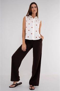 Maicazz Broek Pure By Zizo Jayla B-Pant SU26.JAYL.005 Choco - Foto 3