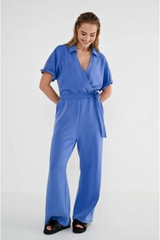 Maicazz Jumpsui SU26.M30.001 SUITTE-Jumpsuit Blue Iris