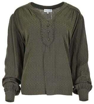 Maicazz Overhemd Lange Mouw Blouse Keiba FA24.65.219 Army