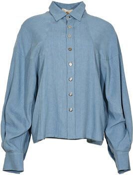 Maicazz Overhemd Scarlet Blouse SP26.20.512 Jeans Blue