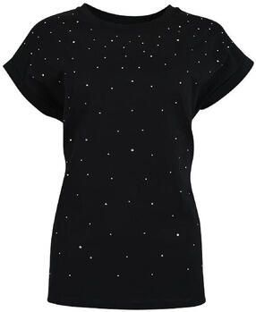 Maicazz T-shirt Korte Mouw Nana-T-Shirt Black Silver SU25.75.349