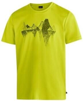 Maier Sports T-shirt Tilia Pique M Heren functioneel shirt vrijetijdsshirt met opdruk