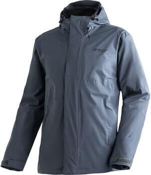 Maier Sports Functioneel jack Metor 3in1 M Heren 3-in-1 jas outdoorjas wind waterdicht ritszakken en capuchon
