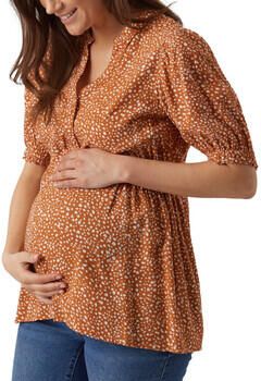 Mamalicious Zwangerschapsblouse met borstplooi
