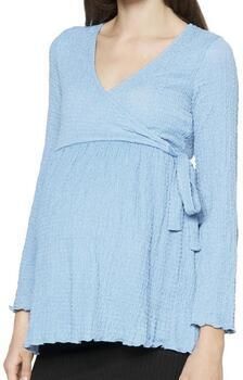 MAMALICIOUS zwangerschaps- en voedingstop MLSURIA lichtblauw - Foto 2