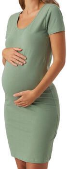 Mamalicious Knielange zwangerschapsjurk met ronde hals