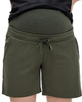 MAMALICIOUS regular fit korte zwangerschapsbroek MLLIF kaki - Foto 2