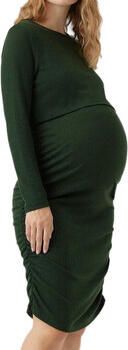 Mamalicious Voedingsjurk MLMAJA JUNE L S JERSEY MIDI DRESS - Foto 2