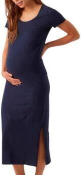 Mamalicious Zwangerschapsjurk van biologische katoenmix model 'MIA'